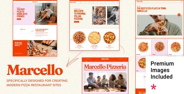 Marcello 1.2 - Pizza Restaurant WordPress Theme