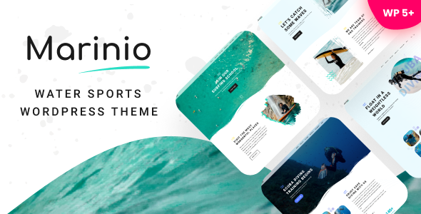 Marinio 1.18 - Surfing & Scuba Diving WordPress Theme