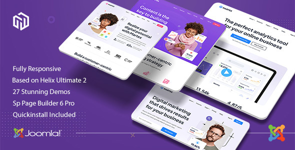 Martex - Software SaaS & Startup Joomla 6 Template