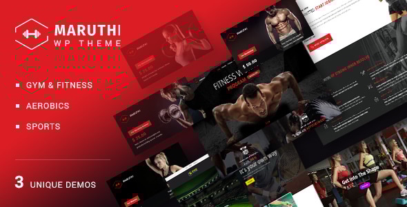 Maruthi 2025.08.21 - Fitness Gym WordPress Theme