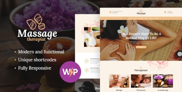 Massage 1.4.4 - Therapist  Manipulation & Osteopathy WordPress Theme