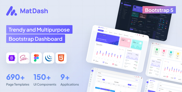 MatDash 3.0.0 - Bootstrap Admin Template