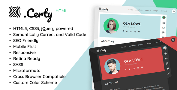 Material 1.0.2 - Resume  CV HTML Template