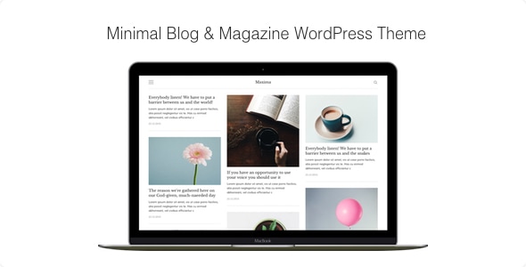 Maxima 1.2.4 - Minimal Blog & Magazine WordPress Theme
