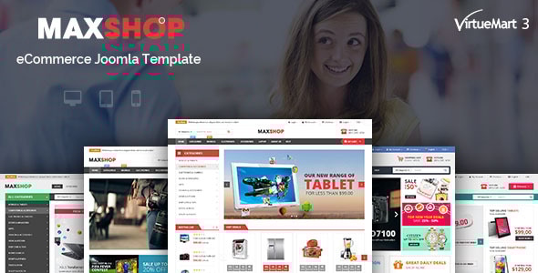 Maxshop 3.10.1 - Multipurpose eCommerce Joomla Template