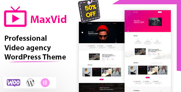 MaxVid 3.0 - Video Agency WordPress Theme