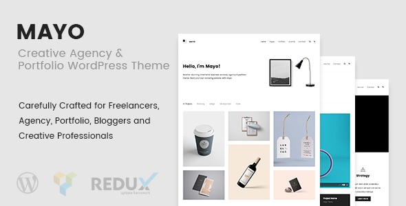 Mayo 1.1.4 - Portfolio WordPress Theme for Creative Professionals