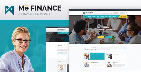 Me Finance 1.0.0 - Business and Consulting HTML Template
