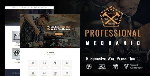 Mechanic 6.4.2 - Auto Repair WordPress Theme