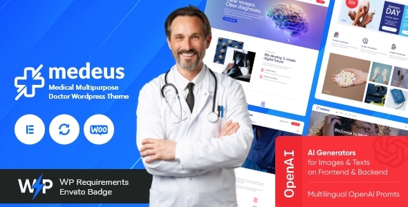 Medeus 1.19 - Medical WordPress Theme