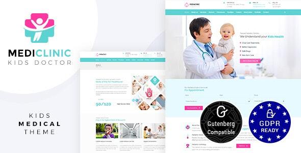Medi 3.4 - Medical Clinic WordPress Theme