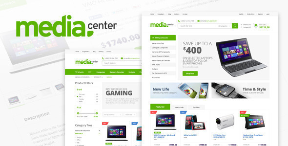 MediaCenter 2.7.23 - Electronics Store WooCommerce Theme