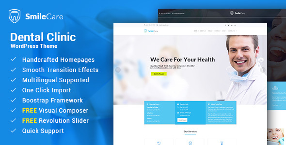 Medical 2.2 - & Dentist WordPress Theme