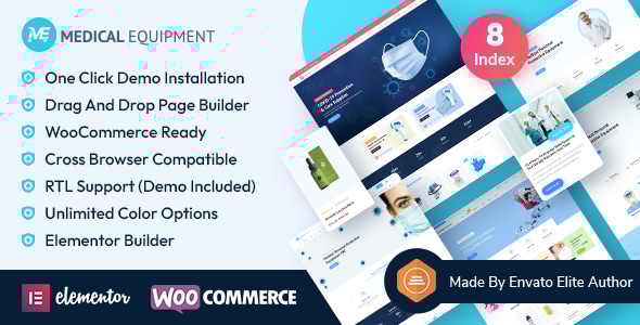 Medical 1.1.0 - Equipment eCommerce WordPress Theme