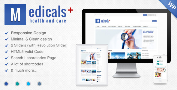 Medicals 2.2 - Health & Care WordPress Theme