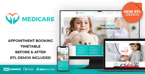 Medicare 4.7 - Doctor Medical & Healthcare WordPress Theme