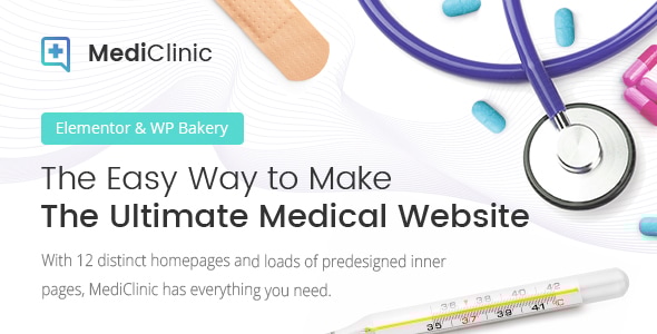 MediClinic 2.2.1 Medical Healthcare WordPress Theme