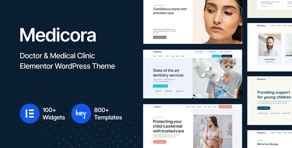 Medicora 7.4 - Doctor & Medical Clinic Elementor WordPress Theme