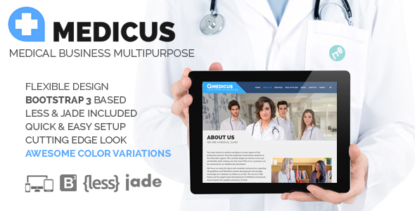 MEDICUS 1.1.1 - Medical Business Multipurpose HTML