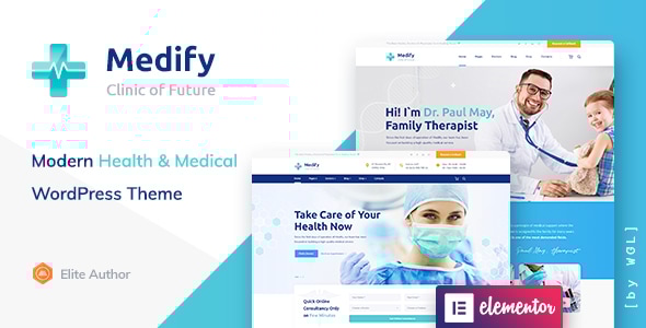 Medify 1.2.12 - Health & Clinic WordPress Theme