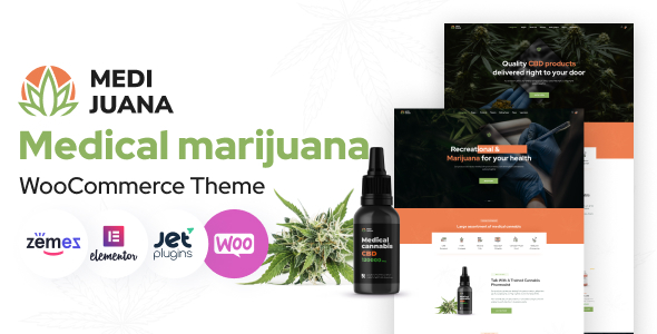 Medijuana 3.16 - Medical Cannabis WordPress Theme