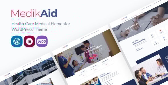 MedikAid 1.2.0 - Medical Health Care RTL WordPress Theme