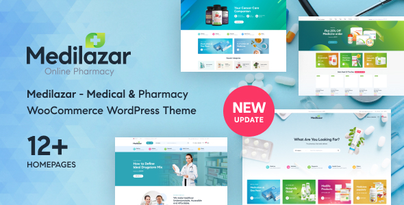 Medilazar 3.22.0 - Pharmacy Medical WooCommerce WordPress Theme