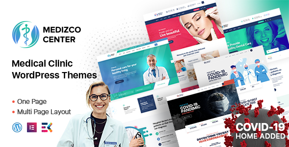 Medizco 3.7.1 - Medical Health & Dental Care Clinic WordPress Theme