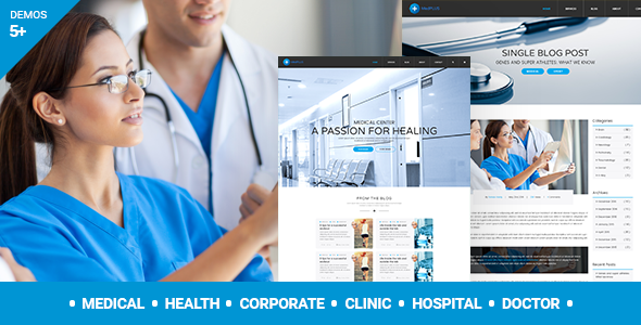 MedPlus Health & Medical WordPress Theme