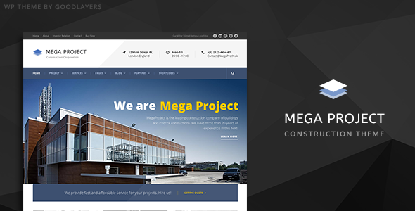 Mega Project 6.8 - Construction WordPress