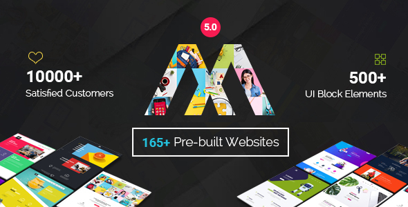 MegaOne 5.0 One Page Parallax