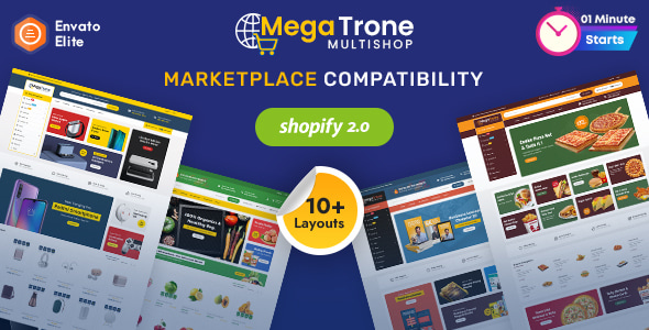 MegaTrone 3.0 - Shopify 2.0 Multi-Purpose Responsive Theme