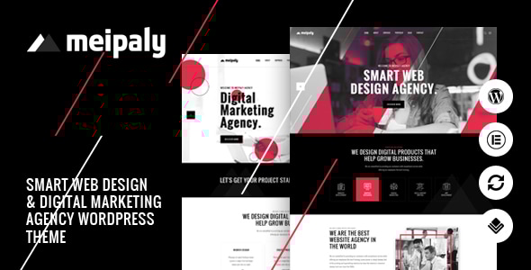 Meipaly 3.0 - Digital Services Agency WordPress Theme