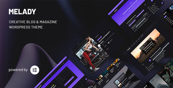 Melady 5.0 - Creative Blog & Magazine WordPress Theme