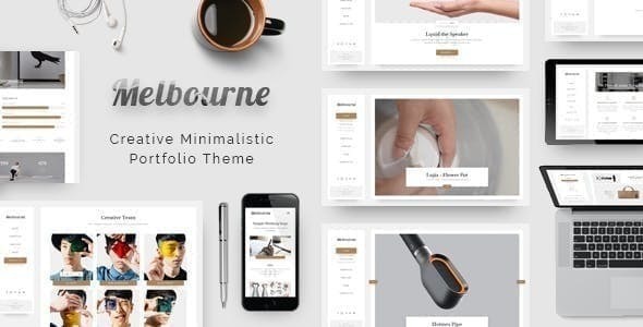 Melbourne 6.4.2 - Portfolio  WordPress Theme
