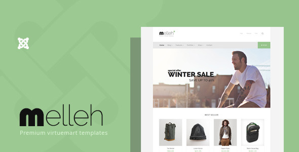 Melleh 1.20.8 - Clean Ecwid and Virtuemart Template