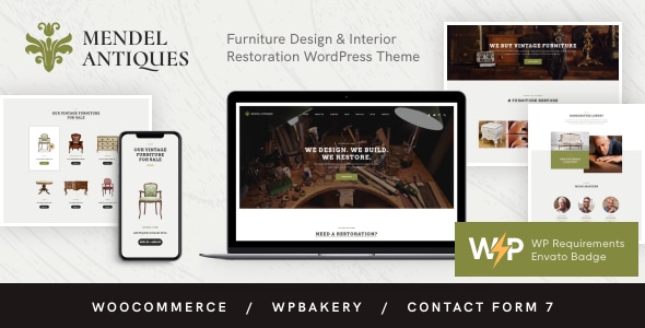 Mendel 1.1.15 - Furniture Furnishing Interior Design WordPress Theme