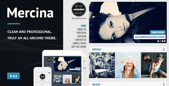 Mercina 8.1 - MultiPurpose WordPress Theme