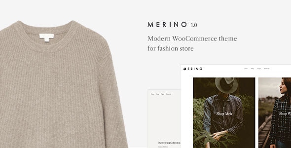 Merino 1.0.9 - Modern WooCommerce shop theme for fashion store