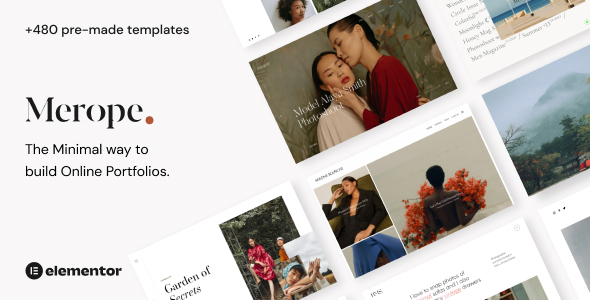 Merope 4.98 - Photography WordPress Theme
