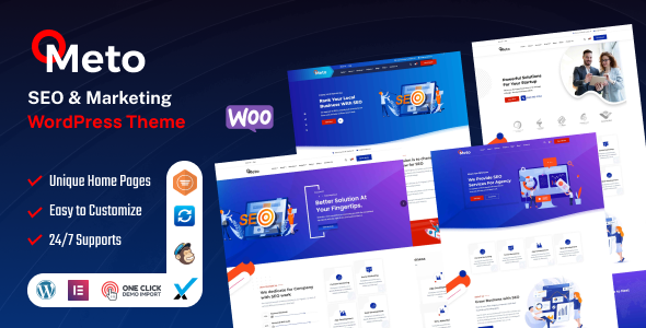 Meto  SEO & Marketing WordPress Theme