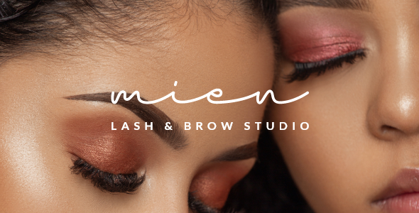 Mien 1.1 - Eyelash & Eyebrow Salon WordPress Theme