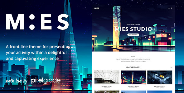 MIES 1.8.1 - An Avant-Garde Architecture WordPress Theme