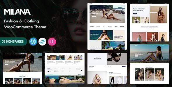 Milana - Fashion & Clothing Store WooCommerce WordPress Theme