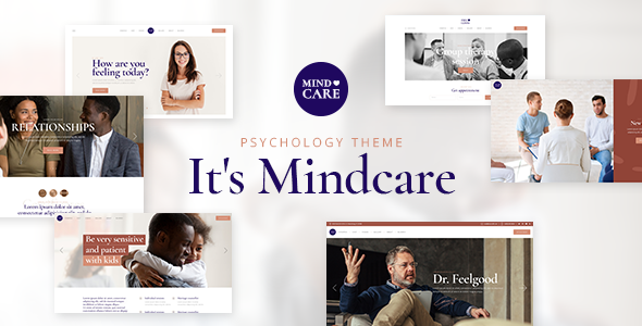 MindCare 1.3 - Psychology and Counseling WordPress Theme