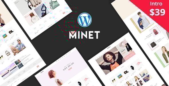Minet 1.4 - Minimalist eCommerce WordPress Theme