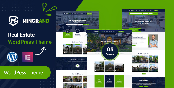 Mingrand  Real Estate WordPress Theme