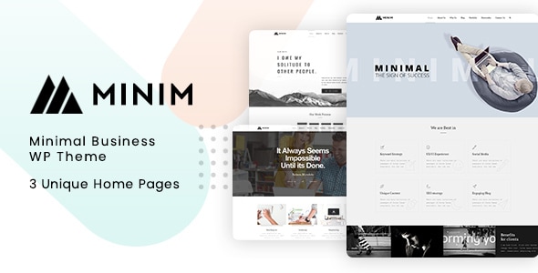 Minim 3.0 - Minimal  WordPress Theme