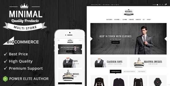 Minimal 1.10.0.4 - Multipurpose Stencil BigCommerce Theme
