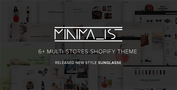 Minimal 1.0.3 - Premium Responsive Shopify Theme Best For Fashion Clothes Shoes Helmets Apparel T-Shirts